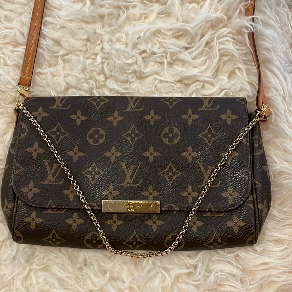 Louis Vuitton Brown Monogram Crossbody Bag
